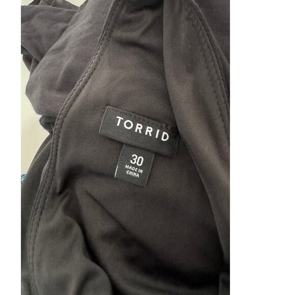 Torrid Special Occasion Black Sequin Skater Dress Womens Plus Size 30 V Neck - Picture 9 of 11